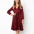 Knee-Leng long sleeve Casual Dress